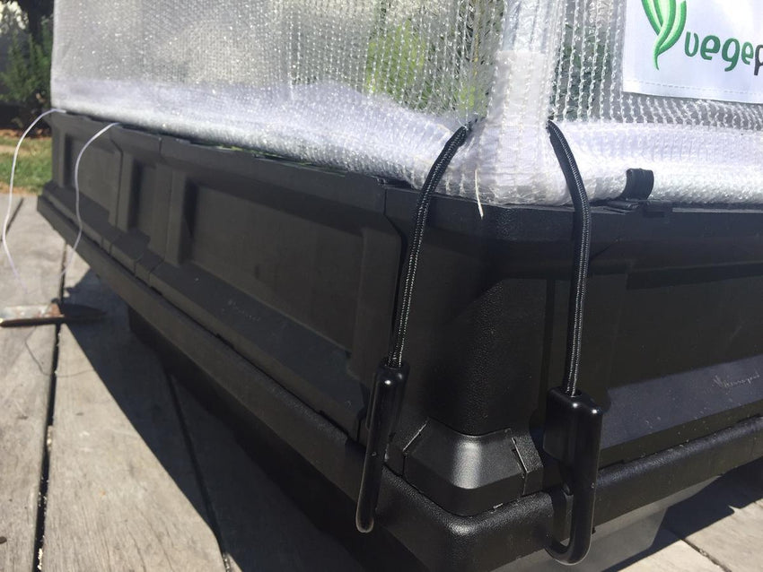 Vegepod Wind Protection | Sicherungen bei starkem Wind